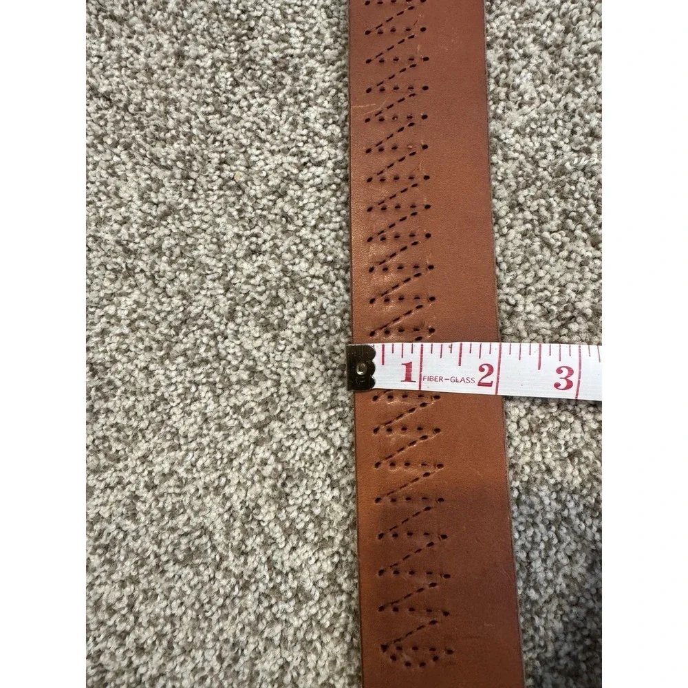 Hunter Leather  Belt  L Total Length Including Buckle Is About 47 No Cartridge